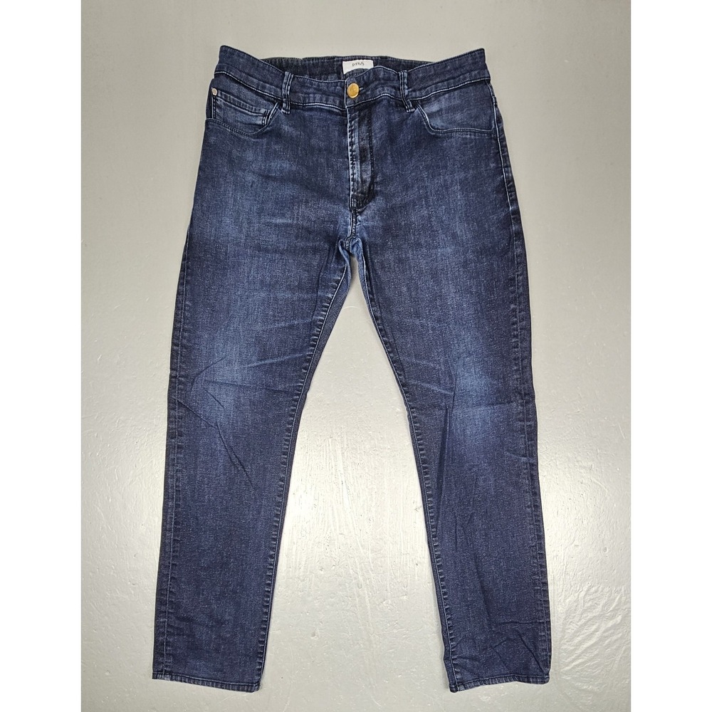 PT05 Jazz Regular Fit Jeans Mens 33x29 Blue‎ Dark Wash Soft Denim Straight Leg